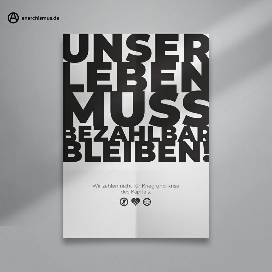 Poster schwarz